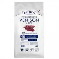 Baltic Agro BALTICA Nutraceutic Hypoallergenic Medium breeds Venison with ryžiai – sausas Maistas šunims – 12kg