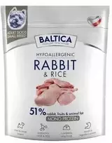 BALTICA Nutraceutic Hypoallergenic S triušiena with ryžiai – sausas Maistas šunims – 1kg