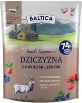 Baltic Agro BALTICA Smaki regionów Small breeds Venison with forest fruits – sausas Maistas šunims – 1kg