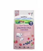 Baltic Agro BALTICA Smaki regionów Small breeds ėriena with rabbit – sausas Maistas šunims – 3kg