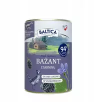 BALTICA Smaki regionów fazanas with venison – drėgnas ėdalas šunims – 400g
