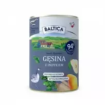 BALTICA Smaki regionów Goose with kalakutiena – drėgnas ėdalas šunims – 400g