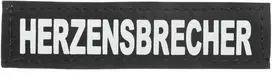 Julius-K9 Herzensbrecher Patch XS – Velcro tvirtinimas, 2x8cm, patvari etiketė pavadėliams