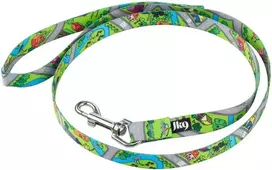 Julius-K9 MoreColor Basic Pavadrlis – 120cm patvarus diržas, spalvingas miesto raštas