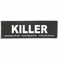 Julius K9 Killer pleistrų rinkinys – Velcro tvirtinimo pleistrai, mažas dydis, 2 vnt.