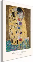Artgeist Paveikslas - Gustav Klimt - The Kiss (1 Part) Vertical