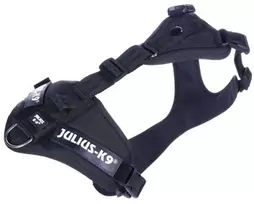 Julius K9 Julius K-9 Mantrailing Juodas Sekimo Diržas – Reguliuojamas L/XL, Patvarus ir Saugus Pritvirtinimas