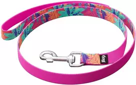 Julius-K9 MoreColor Basic Pavada Vibe 120cm – Patvari juosta su palmių raštu