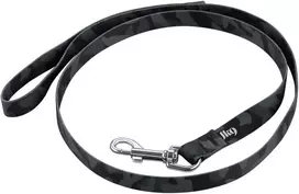 Julius-K9 MoreColor Basic Pavada – Naktinio maskavimo diržas, 120cm, patvaraus juodo dizaino
