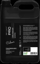 Dr. Lucy Pro Juodas & Sidabrinis šampūnas – Spalvą ryškinanti formulė tamsiam kailiui, 5L su pompa