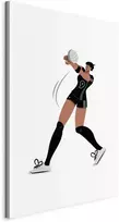 Artgeist Paveikslas - Female Volleyball Player Illustration