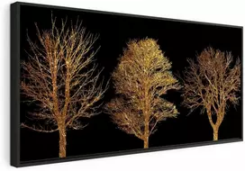 Artgeist Paveikslas - Golden Forest (1 Part) Wide