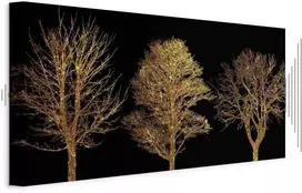 Artgeist Paveikslas - Golden Forest (1 Part) Wide