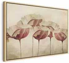 Artgeist Paveikslas - Flowers in rusvai gelsvas (1 Part) Wide