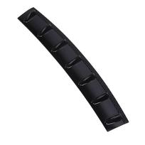 Rear Lower Bumper Lip Diffuser Spoiler Body Kit Bright Black 85cm Rear Bumper Chassis Splitter Fin Universal for Vehicle