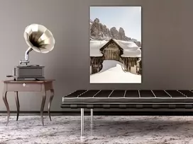 Artgeist Paveikslas - Winter in the Dolomites (1 Part) Vertical