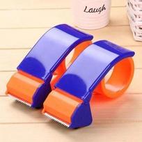 New Transparent Box Sealer & Tape Dispenser 1 Pack: Secure Film, Fast Cutting, No Jams