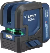 Kryžminis lazerinis nivelyras Limit 1101 G; 1/4''; IP54; žalias