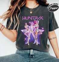 Huntrix Girl Kpop Demon Hunters Kid Shirt Mira Rumi Zoey Tee Huntrix Kids Shirt Kawaii Tshirt Youth Graphic Gift For Daughter M