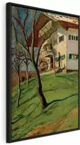 Artgeist Paveikslas - Unser Häuschen in Tegernsee (August Macke)
