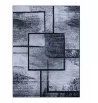 Kilimas Dywanpol, 200x300 cm, pilka/juoda