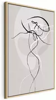 Artgeist Paveikslas - rusvai gelsvas Energy (1 Part) Vertical
