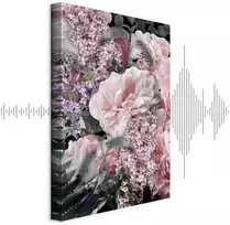 Artgeist Paveikslas - Among Flowers (1-part) - Blooming Plants in Nature's Colors