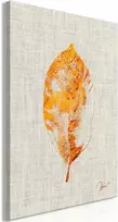 Artgeist Paveikslas - Golden Flora (1 Part) Vertical