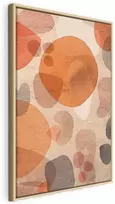 Artgeist Paveikslas - Amber Kaleidoscope (1 Part) Vertical
