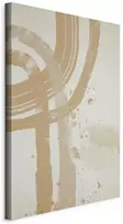Artgeist Paveikslas - rusvai gelsvas Minimalism (1 Part) Vertical