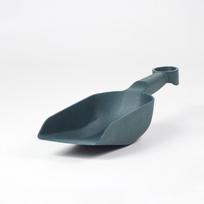 Practical Thickened Soil Scoop Plastic Lightweight Flower Shovel Multifunctional Ergonomic Flat Spatula žalia