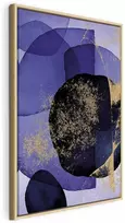 Artgeist Paveikslas - Violetinė Kaleidoscope (1 Part) Vertical