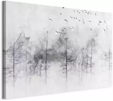 Artgeist Paveikslas - Winter Forest (1 Part) Wide