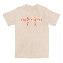 Abracadabra Lady Gaga Mayhem Album T Shirts Short Sleeve Round Neck Mens Women Tshirt Cotton Tees Casual Hip Hop Streetwears S