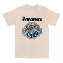 The Neighborhood NBHD Band Printing T-shirt Cotton Oversized Streetwear High Quality Women Men T-shirts Casual Short Sleeve Tee-shirt 4XL