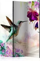 Artgeist Pertvara - Hummingbirds and Flowers