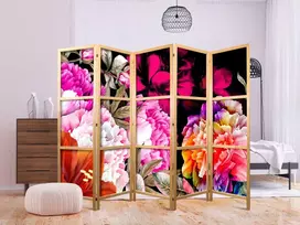 Artgeist Japoniška kambario pertvara - Floral Abundance II