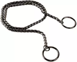 Show Tech gyvatės grandinėlė antracitas – elegantiška 65 cm metalinė parodų grandinėlė, ilgaamžė antracito apdaila