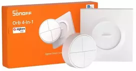 Sonoff Orb 4 in 1 Zigbee 4 mygtukų belaidis mygtukas