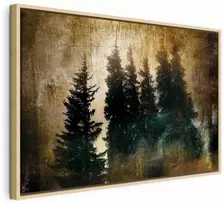 Artgeist Paveikslas - Stately Spruces (1 Part) Wide