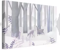 Artgeist Paveikslas - Fairy-Tale Forest (1 Part) Vertical - Second Variant