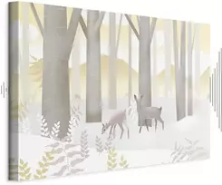 Artgeist Paveikslas - Fairy-Tale Forest (1 Part) Vertical - Third Variant