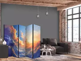 Artgeist Pertvara - Sunset Over a Cloudy Sea: A Marvelous Symphony of Colors