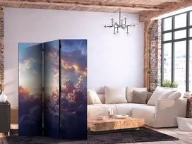 Artgeist Pertvara - The Sun in Hiding: The Golden Face of the Sky Over a Cloudy Sea