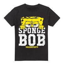 Spongebob Squarepants Large Icon T-Shirt S-2XL, Black L