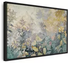 Artgeist Paveikslas - Tapestry Pattern with a Meadow and Flowers Kilim with a Spring Motif