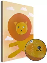 Artgeist Paveikslas - Lion's Fun (1 Part) Vertical