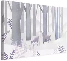 Artgeist Paveikslas - Fairy-Tale Forest (1 Part) Vertical - Second Variant
