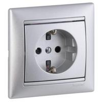 PRISE 2P+T SCHUKO VIS ECLIPS ALU