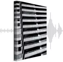 Artgeist Paveikslas - Architectural Raster (1 Part) Vertical